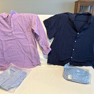Men’s linen casual shirts